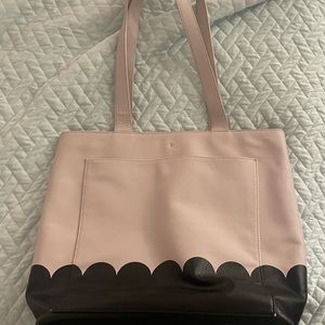 Kate spade scalloped bottom tote.